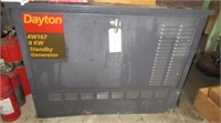 Dayton 4W167, 8 KW, Standby Generator.