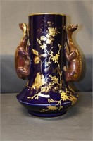 Hand Painted Oriental Style Vase