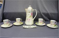 Antique Hand Painted Tea Set