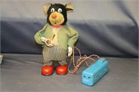 Early  San Japanese Motorized Mouse Toy