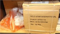 (3) boxes Gold Star International 60 dram vial