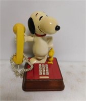 Vintage Snoopy and Woodstock Telephone Touch Pad