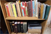 (2) Shelves of Vintage Books- (Approx 42 Books)