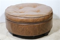 Round Rolling Ottoman/Footrest