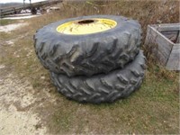 (2) Goodyear 20.8/38" Radial  Tires