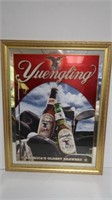 Yuengling Framed Mirror Sign-20 1/2"W x 26"H