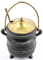 Antique Cast Iron Smudge Pot
