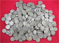 400 WWII Era 35% Silver Nickels $20 Face Value