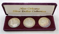 New Orleans Morgan Dollar Set 1884, 1885 & 1898