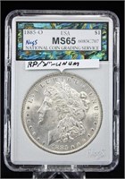 1885 O, MS65 Morgan Silver Dollar