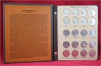 Kennedy Half Dollar Book 1964 - 2017, $91.00 Face
