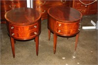 Pair of Vintage Side Tables 27 x 21 x 25H