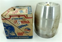 * Vintage Hamm's Tapper Beer Keg w/ Original Box