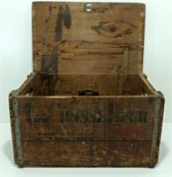 * Antique La Crosse Beer Crate - Rare! Nice