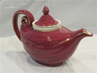 Hall China Aladdin teapot with infuser - Camellia