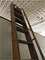 Antique Original Mercantile Ladder