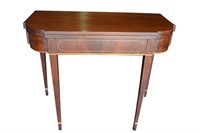 Fine Antique Hepplewhite Federal Style Card Table