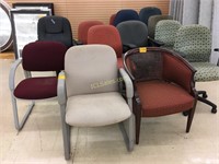 15 Chairs, assorted