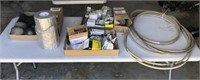 CONTENTS OF TABLE, OIL FIXERS, DECK PARTS, BELTS