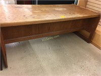 Office Furniture, 1 Oak desk 74”, 2 lateral files