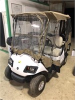Yamaha 4 seater electric golf cart, includes