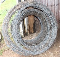Several Rolls of Barb Wire