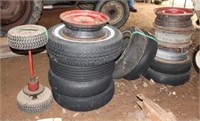 Tires, Rims and Axle