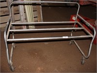 Stainless Steel Rolling Cart, 46"w x 34"h x 27"d