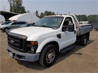 2008 Ford F-350 XL SD S/A Flatbed Truck