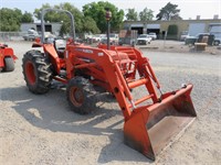 Kubota L4350 Wheel Tractor With Front Loader