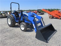 New Holland Tractor With Front Loader