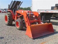 Kubota L4400 Wheel Tractor With Front Loader