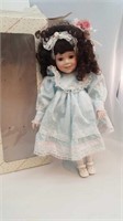 Porcelain Brittany doll from Dillard's