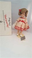 Danbury Mint Shirley Temple doll stand up and