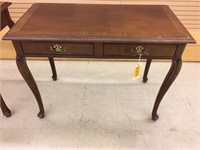 Desk, Queen Anne, mahogany