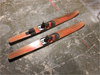 RIVIERA WOODEN SKIS