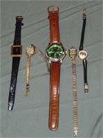 Lot of Five Wrist Watches.