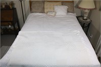 Fringed Textured Queen Bedspread, Small Throw...