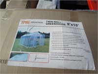 New/Unused 8FTx10FT Twin Wall Green,