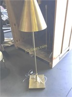 Lamps Brass, floor lamp with brass shade