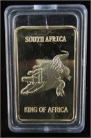 South Africa  1 Troy Ounce 100 mills 999 Gold