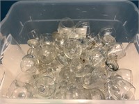 Box Full Of Mixed Glasses