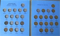 CDN Small Cent Collection Incomplete 1920 - Date