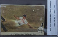 1959 Fleer #15 Ted Williams 1940 Williams Licks