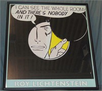 Roy Lichtenstein Print, "I Can See the Whole Room"