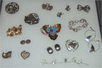 Sterling Silver Vintage Designer Jewelry