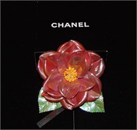 Chanel.  Flower Brooch