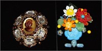 Lawrence Vrba Brooches. Lot of 2.