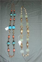Vrba. Strand Necklaces. Lot of 2.