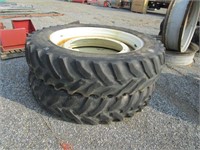 (2)Good Year 14.9R46 Tires Mounted